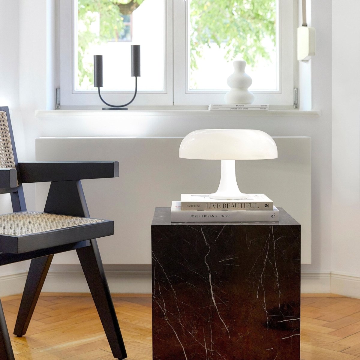 Marbelle | Retro Glas Svampelampe