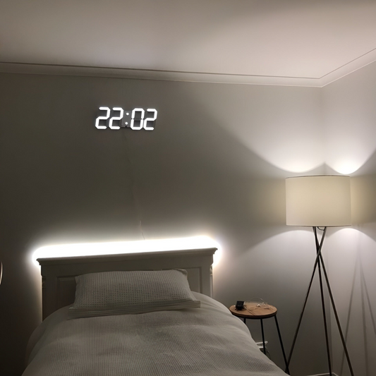Digitava | Digital Vægur med Stor LED-display