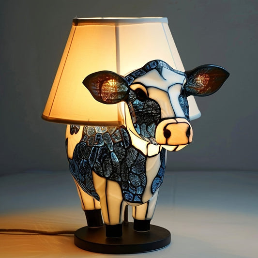 Moolina | Bordlampe i Koform med Mosaikmønster