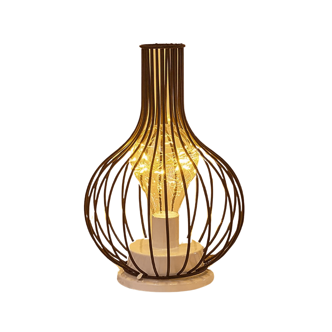 Ferona | Dekorativ Metal Bordlampe