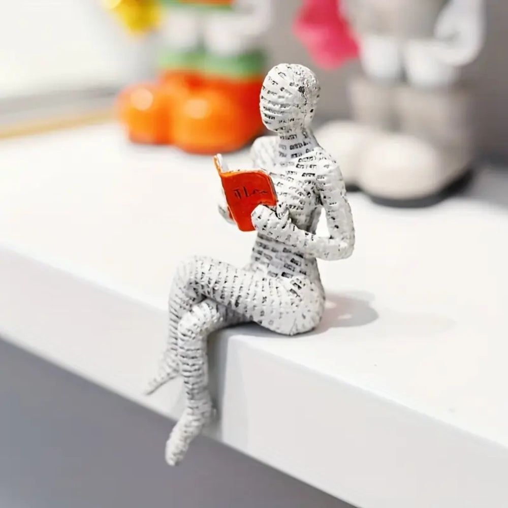 Lireon | Læsende Figur Mini Dekoration