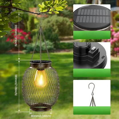 Solviva | Solcelle LED Lanterner med Net