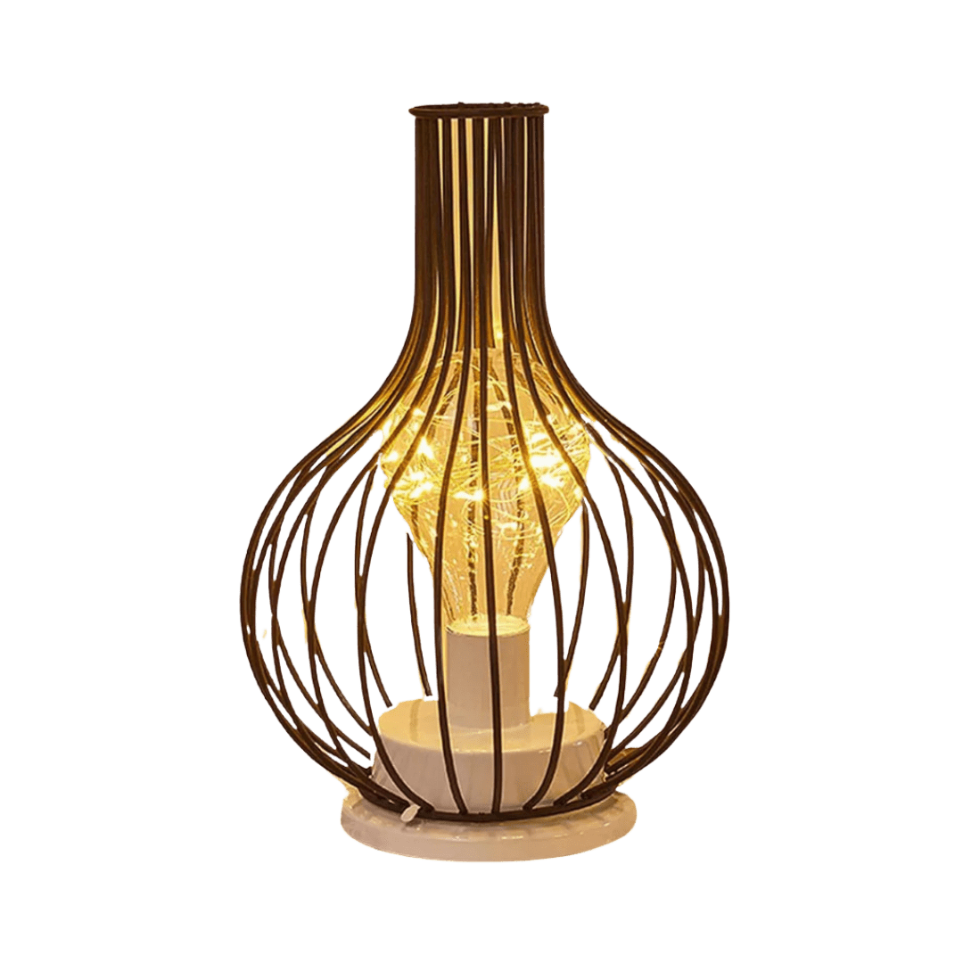 Ferona | Dekorativ Metal Bordlampe