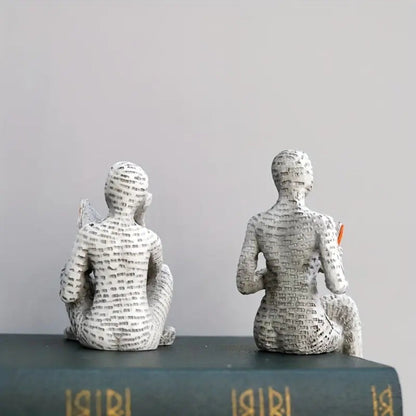 Lireon | Læsende Figur Mini Dekoration
