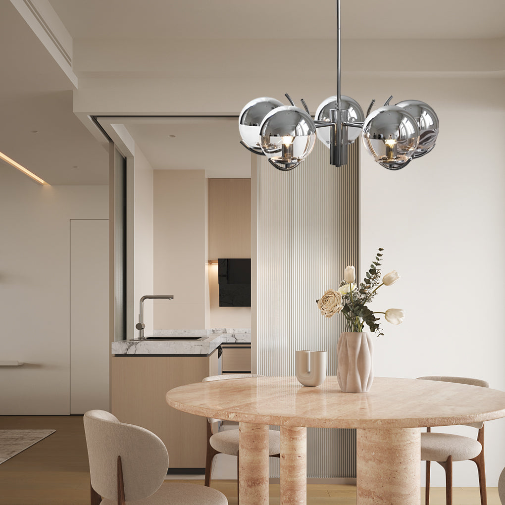 Celeste | Glazen Bol Chandelier