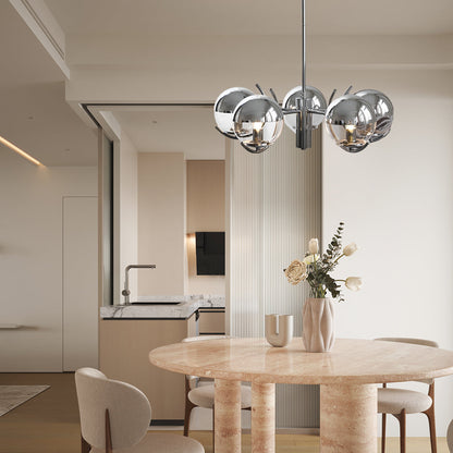 Celeste | Glazen Bol Chandelier