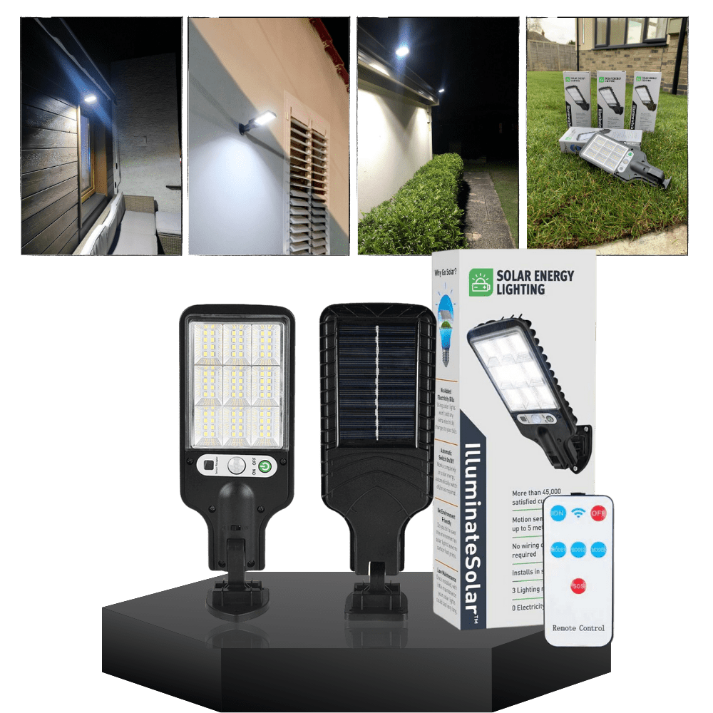 Lunex | Solar Vægspot Med Sensor