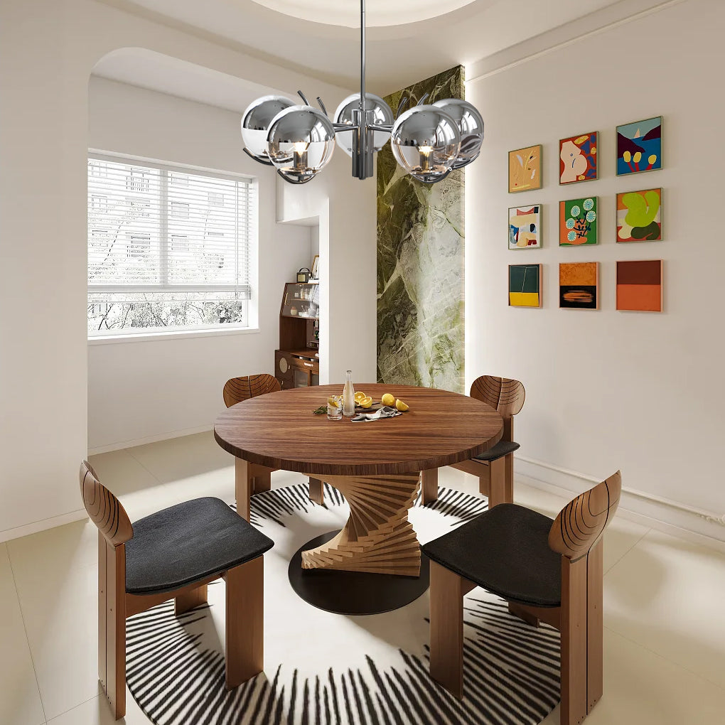 Celeste | Glazen Bol Chandelier