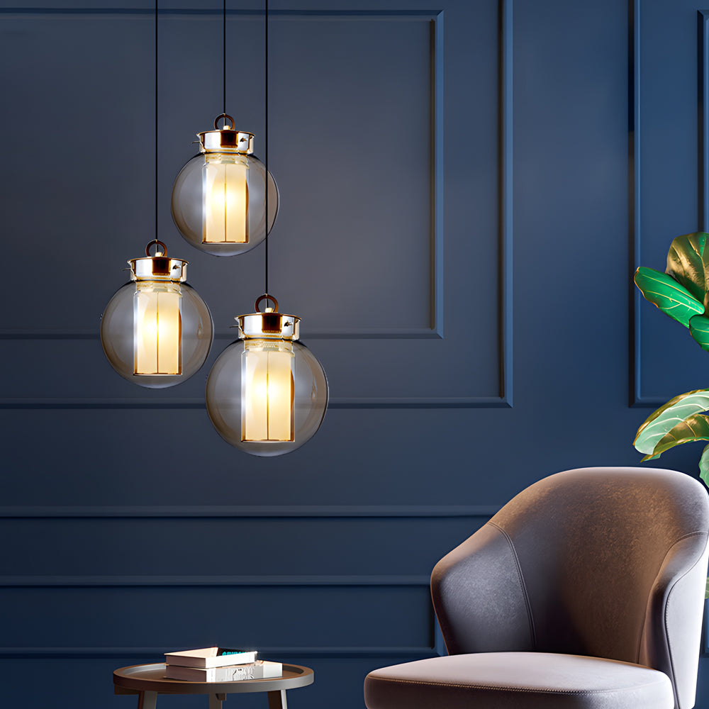 Aurum | Glas Pendellampe Sæt