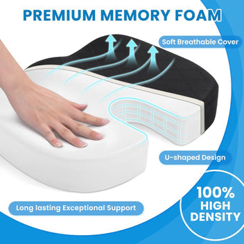 Orthia | Ergonomisk Siddepude i Memory Foam