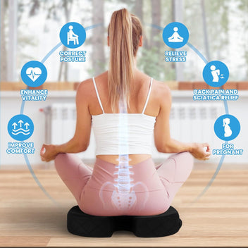 Orthia | Ergonomisk Siddepude i Memory Foam