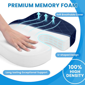 Orthia | Ergonomisk Siddepude i Memory Foam