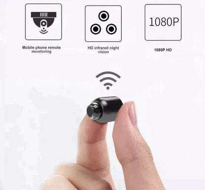 Vigilant | Mini WiFi Overvågningskamera med Bevægelsessensor