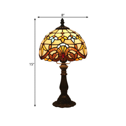 Celestina | Tiffany Bordlampe i Pastel