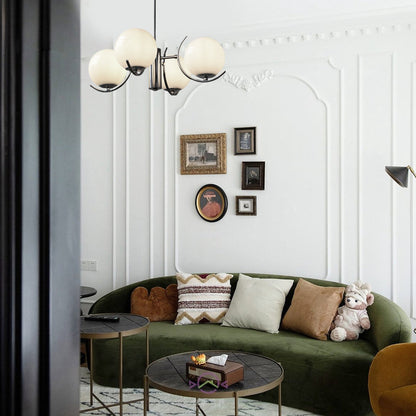 Celeste | Glazen Bol Chandelier