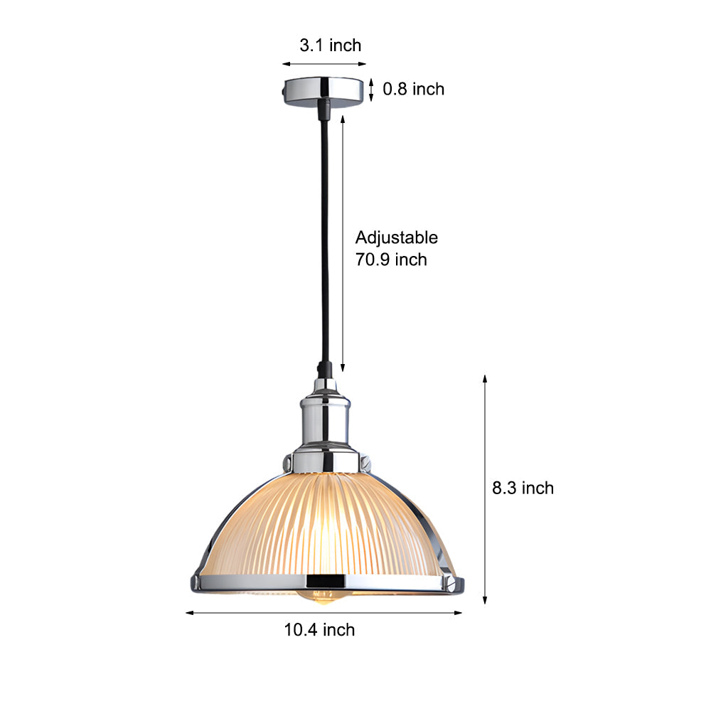 Marvella | Industriel Glas Loftlampe