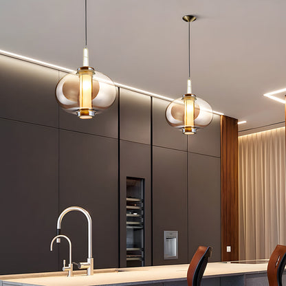 Aurum | Glas Pendellampe Sæt