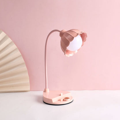 Florina | Fleksibel LED Skrivebordslampe med USB