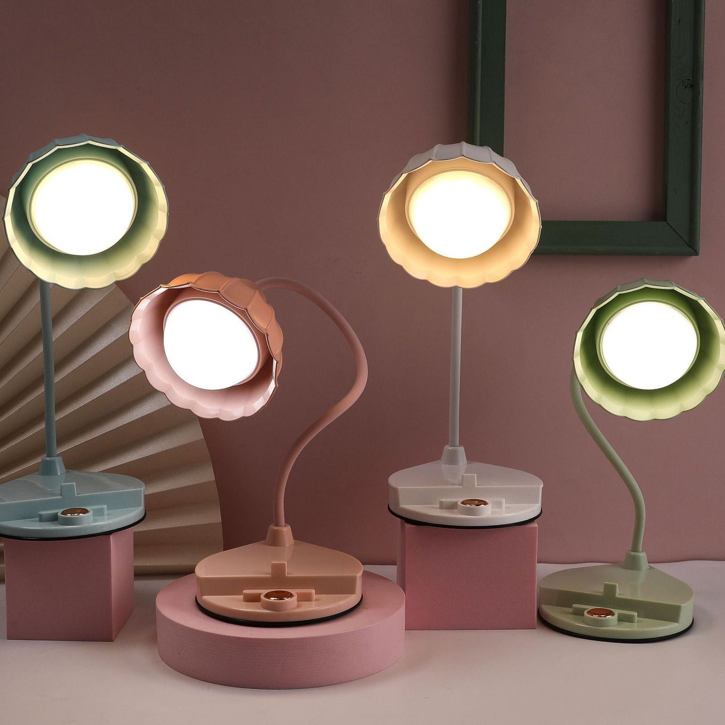 Florina | Fleksibel LED Skrivebordslampe med USB
