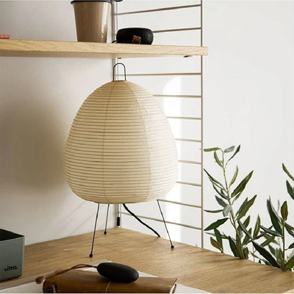 Akariya | Japansk Bordlampe i Papir Zen
