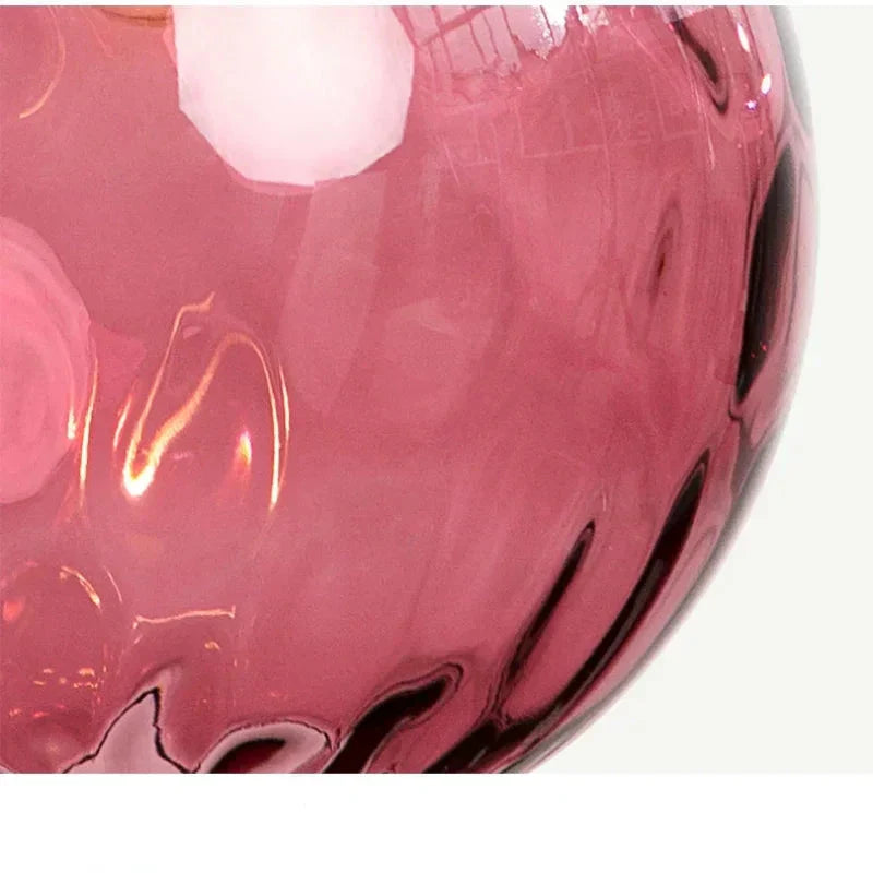 Glanzia | Håndblæst Glaspendel i Kugleform