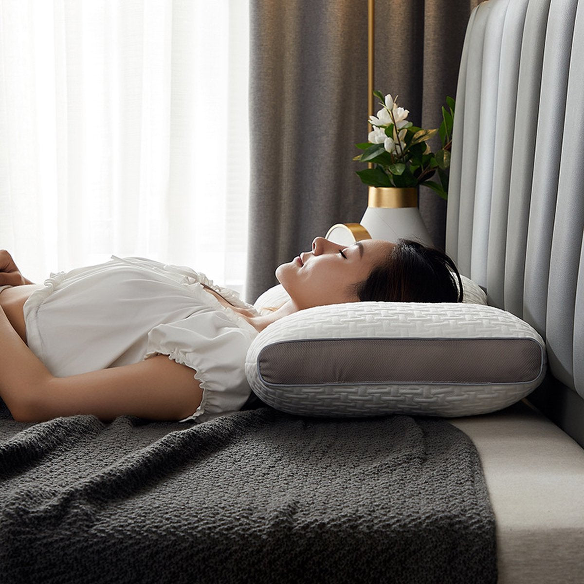ErgoComfort | Ergonomisk Hovedpude i Memory Foam