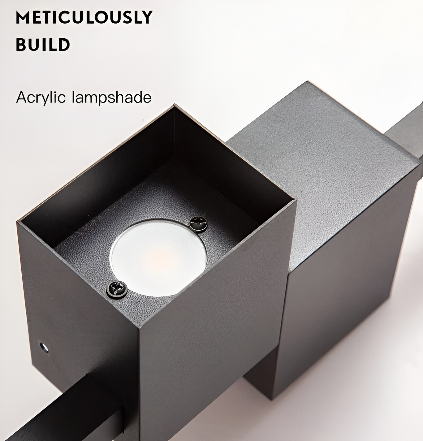 Lunaro | Sort Væglampe med LED