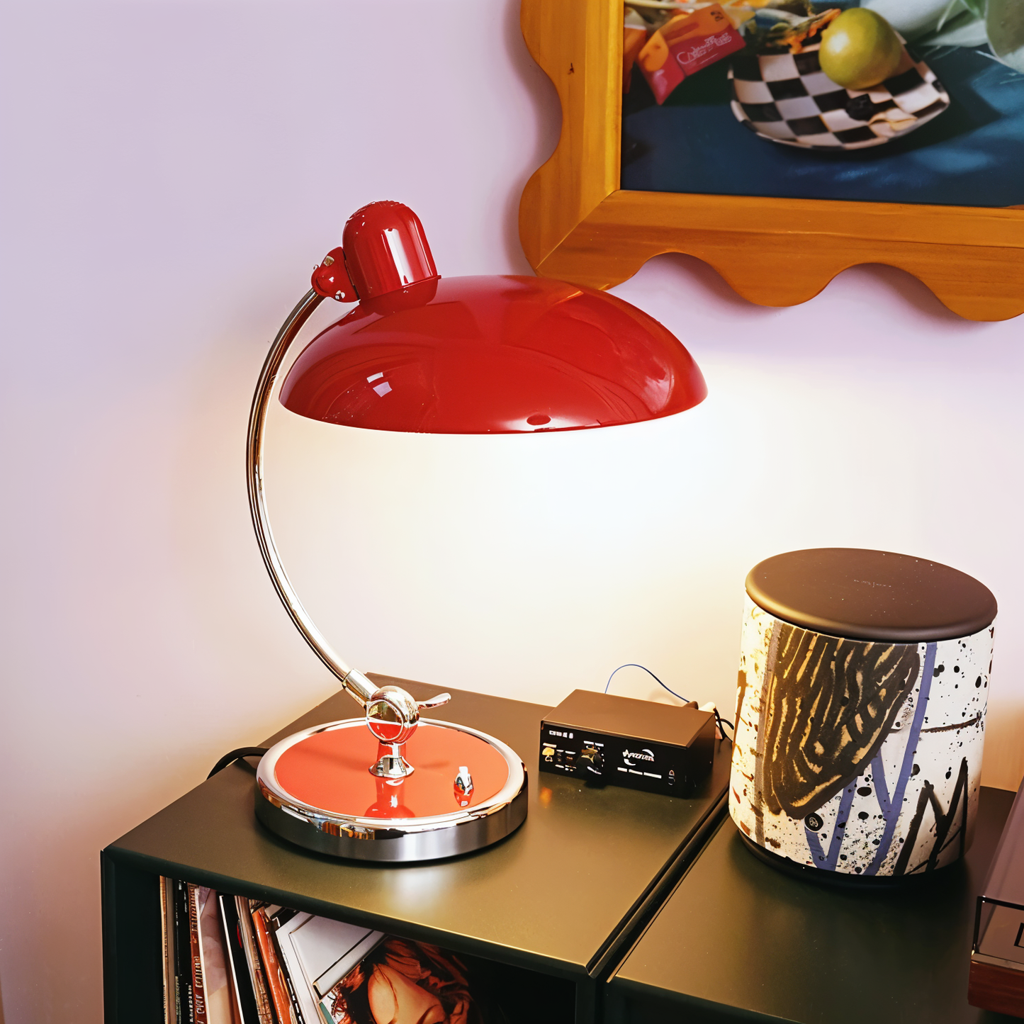 Alviero | Retro Bordlampe i Metal