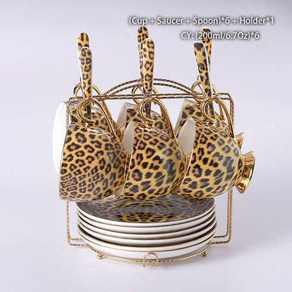 Leondra | Porcelæns Tesæt Leopard
