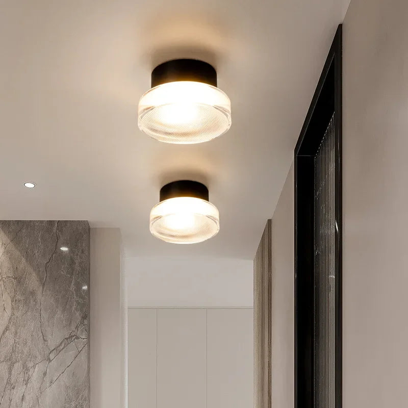 Lucienne | Kompakt Glas Væglampe med LED