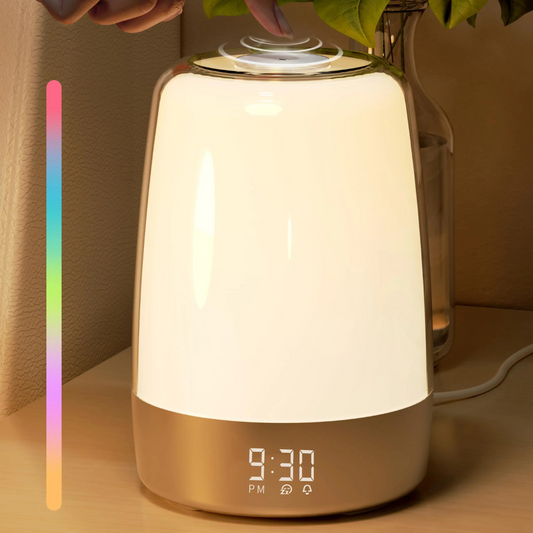 Lumora | Wake-Up Lampe med Lyd & Timer