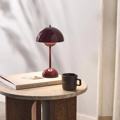 Lumora | Svampelignende Bordlampe Retro Stil