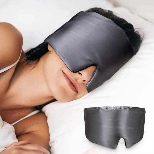 Veloura | Sovemaske i Satinlook Ekstra Stor