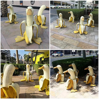 Ducknana | Skulptur And & Banan Surrealistisk