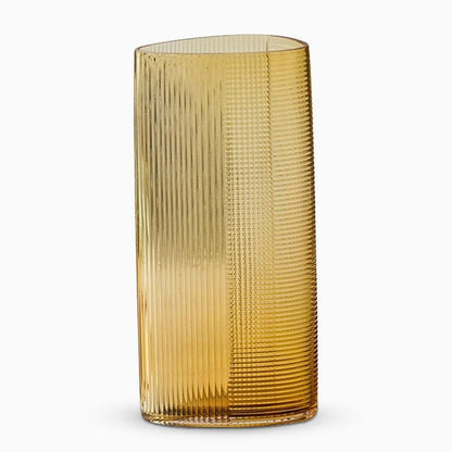 Liora | Geribbelde Glazen Vaas