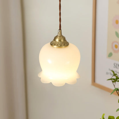 Florielle | Glaspendel Lampe Blomsterform