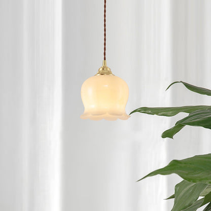 Florielle | Glaspendel Lampe Blomsterform