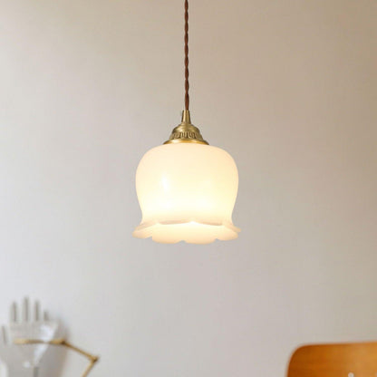 Florielle | Glaspendel Lampe Blomsterform