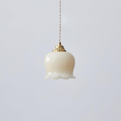 Florielle | Glaspendel Lampe Blomsterform