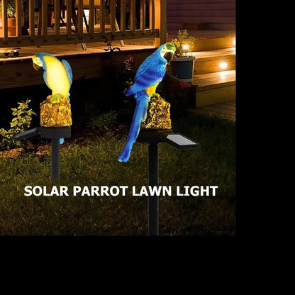 Soloro | Solcelle Have­lampe med Papegøje