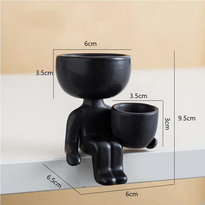Figglo | Mini Plantekrukke i Figurstil