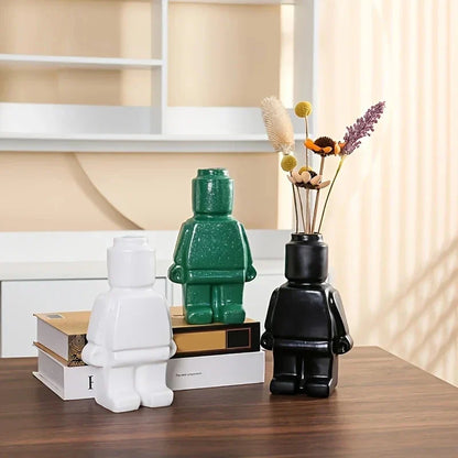 Rovik | Keramisk Robot Vase