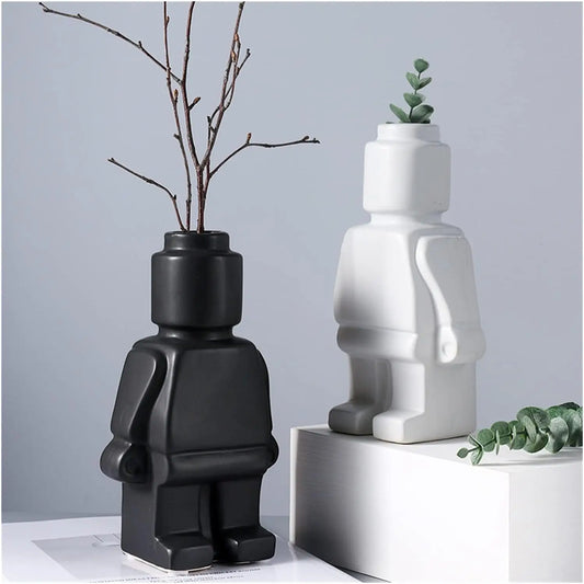Rovik | Keramisk Robot Vase