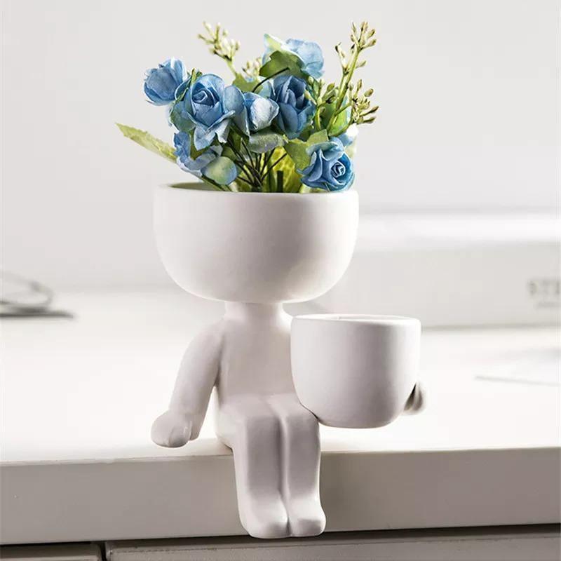 Figglo | Mini Plantekrukke i Figurstil