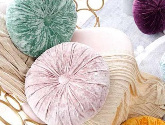 VelvaLuxe – Elegant Rund Pude