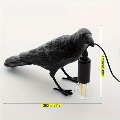 Corvus | Ravn Bordlampe Skulpturel