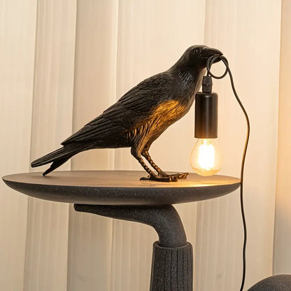 Corvus | Ravn Bordlampe Skulpturel