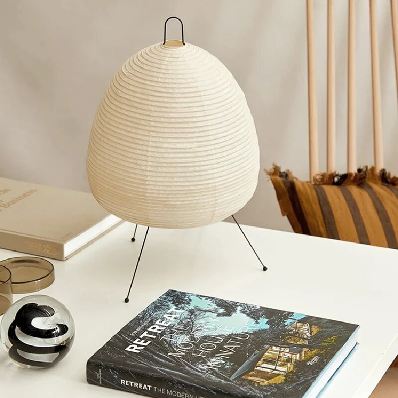 Akariya | Japansk Bordlampe i Papir Zen